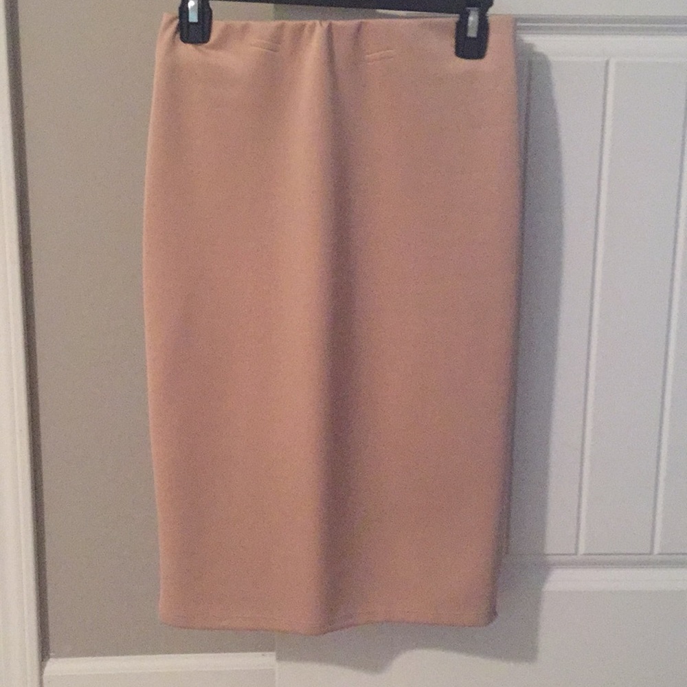 Fitted body con skirt